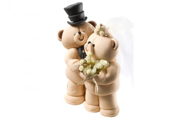 Teddybear Wedding Couple